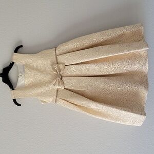 NWT Girls gold dress